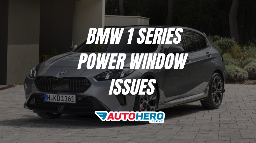 BMW 1 Series power Window issues